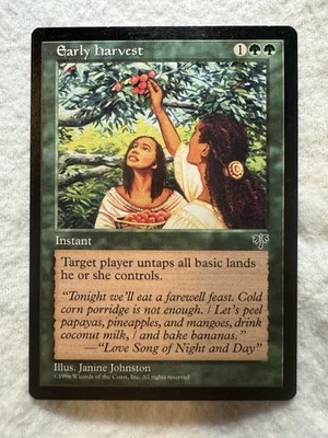 MTG - Early Harvest - Mirage - NM - Free Shipping! - Image 1 of 2