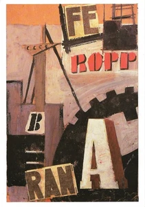 AK Carlo Carra "Manifestazione Interventista" 1914 G. Mattioli Coll. NEUWERTIG - Bild 1 von 2