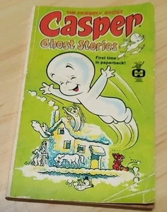 CASPER THE FRIENDLY GHOST Ghost Stories (1973) Tempo comic strip paperback book - Foto 1 di 7