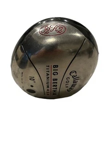 CALLAWAY BIG BERTHA TITANIUM 454 10 DRIVER ALDILA GREEN NV-65-S / 350 SHAFT - Picture 1 of 8