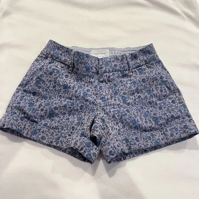 DEAR JOHN~Hampton Shorts Womens 26-Rolled Cuffs Pink Felicity Cottagecore Floral - Image 1 of 4