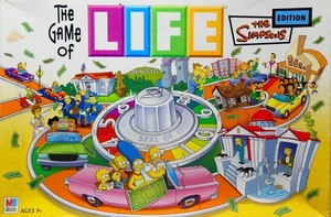 The Game Of Life - The Simpsons Edition Board Game by MB Games 2004  - Complete - Picture 1 of 17