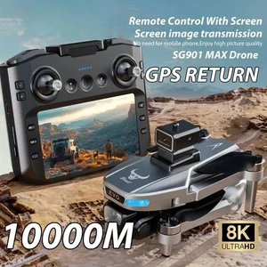 GPS Drone Professional 8KHD Avoiding Obstacle with Large Screen Remote Control - Picture 1 of 27