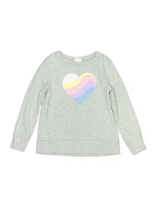 Gap Kids Girls Silver Sweatshirt 6 - Picture 1 of 2