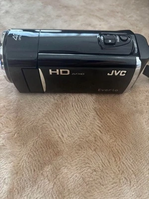JCV Everio GZ-HM460 HD Camcorder Video camera 16GB 40x Optical Zoom Black Tested - Image 1 of 4