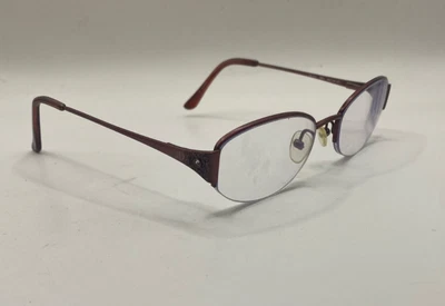 CATHERINE DENEUVE RED FRAMES ONLY EYEGLASSES  50-18-135 - Image 1 of 4