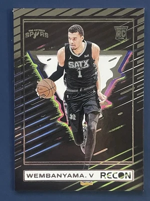2023-24 Panini Recon Vector Victor Wembanyama #225 RC Rookie Spurs - Image 1 of 2