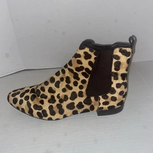 Tory Burch Stiefel Leopardenmuster Kalbshaar Chelsea Stiefelette Gr. 6,5 Neu SH36 - Bild 1 von 10