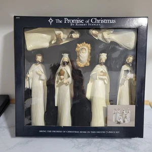 Robert Stanley The Promise Of Christmas 7 Teile Krippe - Bild 1 von 5