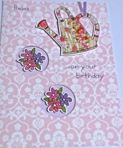 Relax....on your Birthday. Blank inside for own message. Second Nature Cards. - Picture 1 of 2