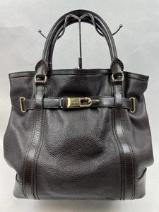 Bolso de mano Burberry de cuero tono dorado (141235533) - Imagen 1 de 7