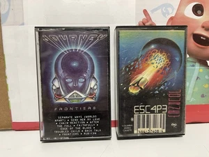 Journey Cassette Tape Lot Frontiers Escape Faithfully Don’t Stop Believin’ Open! - Picture 1 of 5