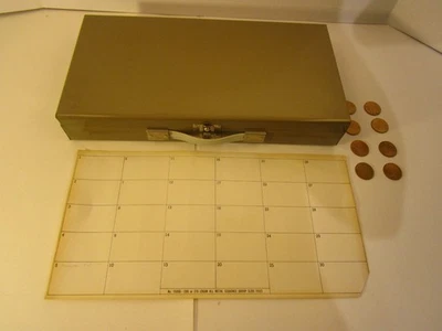 Vintage Logan # 1500G  200 215   Deluxe Metal Slide File - BROWN-  Pre-Owned TR - Image 1 of 4