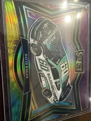 2025 Panini Select - Pit Road David Ragan, David Ragan #181 Tie-Dye Prizm /25 - Image 1 of 2