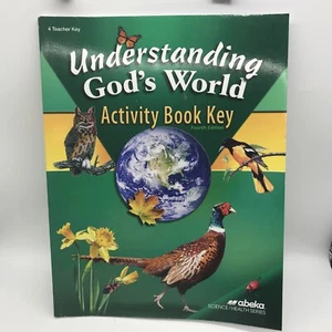 Abeka Understanding God's World Activity Book Teacher Key 4th Ed Grade 4 LW - Picture 1 of 14