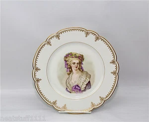 SEVRES 1846 WALL CABINET PLATE CHATEAU de VERSAILLES MUSEUM QUALITY PERFECT - Picture 1 of 7