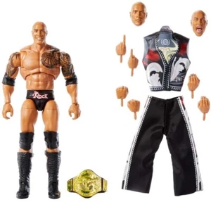 WWF WWE Mattel Ultimate Edition Wrestling Figur Serie 25 The Rock *UK Version* - Bild 1 von 7