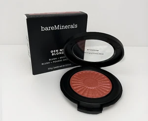 Neu im Karton Bare Minerals Gen Nude Blonzer Rouge + Bronzer - Kiss of Mauve 0,13 Unzen leuchtend - Bild 1 von 4