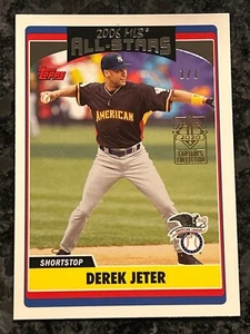 2020 Topps Transcendent Captain's Collection - Derek Jeter TRUE 1/1 - Picture 1 of 2