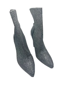 GUESS Dallyce Sock Booties, Women's Size 8.5 M, Black Glitter MSRP $99 FLAW - Picture 1 of 12