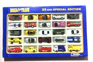 ROAD & TRACK DIECAST VEHICLES (25) MAISTO EXCLUSIVELY WAL-MART STORES 1998 - NEW - Picture 1 of 5