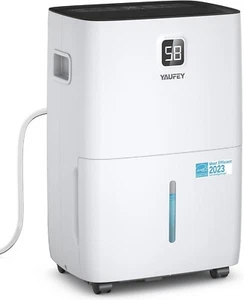 Deshumidificador Energy Star Yaufey 80 Pints para sótano, hogar y habitación hasta 5000 - Imagen 1 de 11