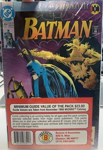 DC COMIC Collector Pack of 10 Superman 1 Batman 494 Star Trek X-men UNOPENED NEW - Picture 1 of 7