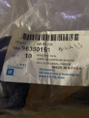 Engine Crankshaft Seal-POS Front 96350161 - Image 1 of 2