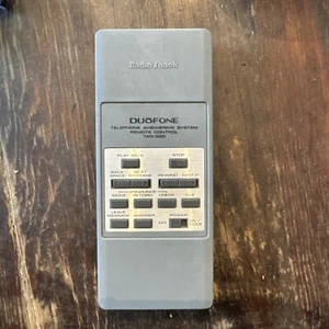 Radioshack Duofone Model TAD-220 Vintage Answering Machine Remote - Picture 1 of 4