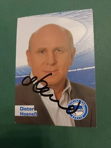Hertha BSC Berlin , D. Hoeness , Autogrammkarte, Fussball - Bild 1 von 2