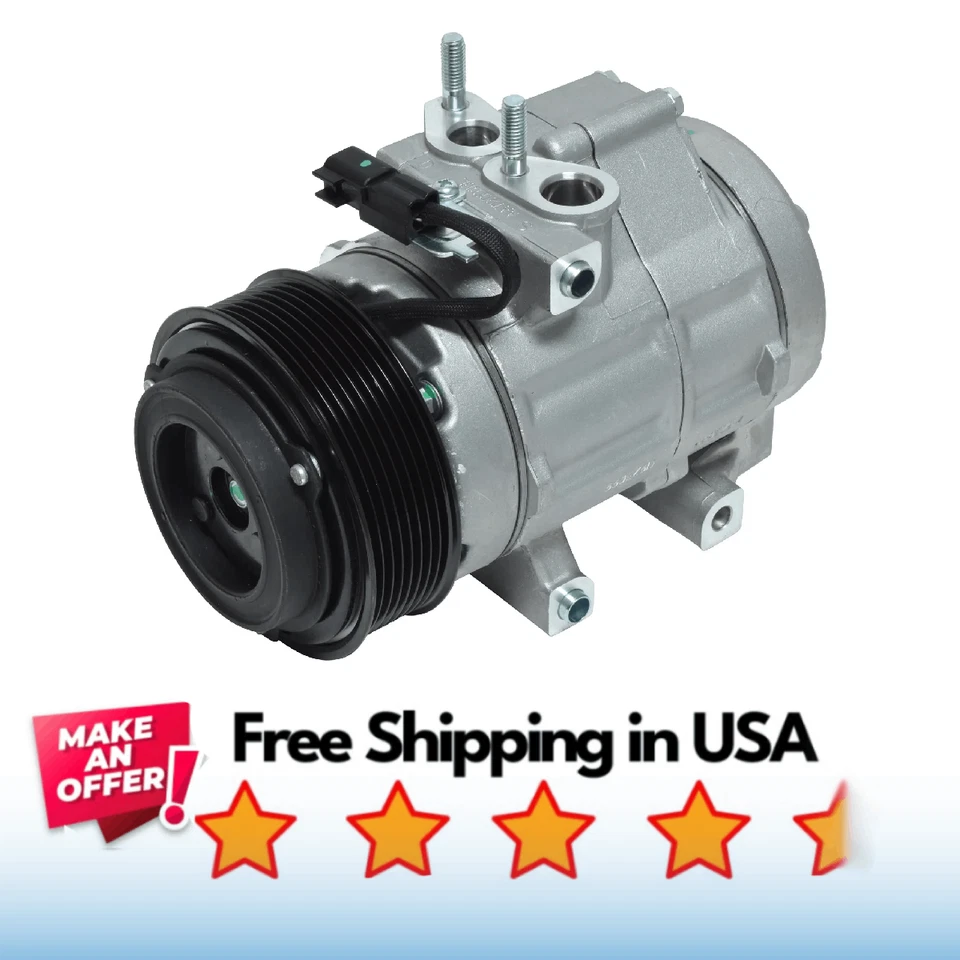 Compressor A/C Fit Ford F-250 Super Duty 2011-2016, F-350 Super Duty 2011-2016 - Image 1 of 1