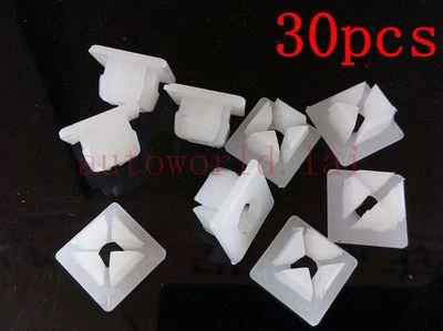 30 Clip de soporte de tuerca de matrícula de parachoques 1/4" (#14) ojal de tornillo para GM Chevy Foto 1 de 2