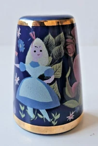 Vintage Disney Salt Shaker Disney Alice in Wonderland 70th Anniversary NO PEPPER - Picture 1 of 6
