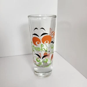 Halloween Tall Shot Glass Tequila Spooky Scary Beware - Picture 1 of 8