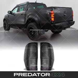 LED TAIL LIGHT SMOKED REAR LIGHTS PAIR UPGRADE FOR FORD RANGER T6 T7 T8 12-22 - Afbeelding 1 van 12