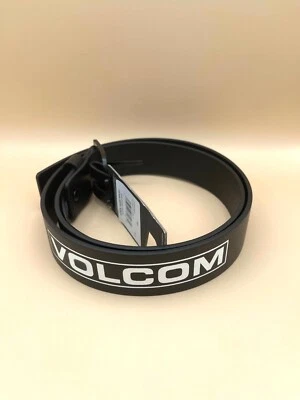 Volcom Clone PU Belt - Size 36 - BLACK - Volcom Logo Belt - D5932051 - Image 1 of 4