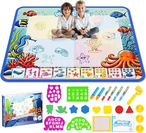 Coloring Mat, Birthday Christmas Gifts for 3 4 5 6 7 8 Years Old Boys Girls, 40 - Picture 1 of 12