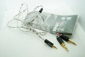 Japan Nobunaga Labs Ryuzu Headphone Cable NLH-RYZ 3.5mm to 2.5mm Balanced Plug - Picture 1 of 3