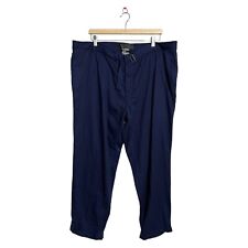 Haider Ackermann Blue Cotton Pants Size 54 US Size XXL Trousers