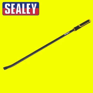 Sealey S01154 Pry Bar 900mm 25 Degree Heavy-Duty with Hammer Cap - Picture 1 of 2