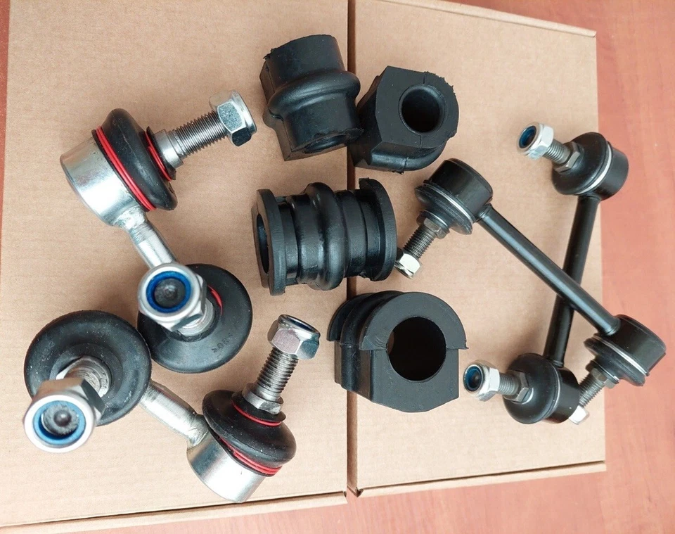 Bujes de barra estabilizadora delantera trasera bujes eslabones de caída para Nissan X-Trail T30 2000-2006 Foto 1 de 1