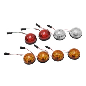 8pcs LED Light Lamp Indicators Upgrade Kit Fit For Land Rover 90/110 Defender - Imagen 1 de 8