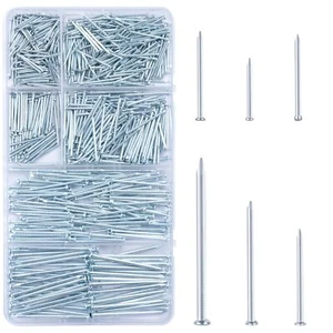 700Pcs Hardware Nails for Hanging Pictures Assorted Kit up to 2-Long Picture - Picture 1 of 7