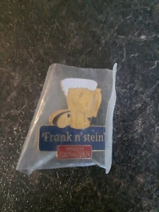 Molson Canadian Frank N Stein Lapel Pin Safety Pin FREE COMBINED SHIPPING - Picture 1 of 2