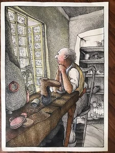 Artwork print - THE SHOEMAKER - Picture 1 of 9