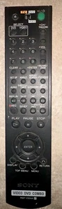 GENUINE SONY RMT-V504A DVD VCR COMBO REMOTE - SLV-D281P SLV-D380P - Picture 1 of 2