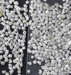 White Silver Raw Uncut Loose Diamonds Lots Small Rough Diamonds - Picture 1 of 4