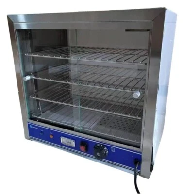 Quantum CE ® Hot Food Pie Pastie Warmer Display Cabinet Counter 540mm wide 540 - Image 1 of 2