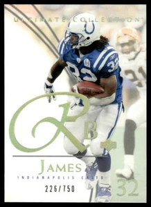 2003 Upper Deck Ultimate Collection Edgerrin James 226/750 Indianapolis Colts - Picture 1 of 2