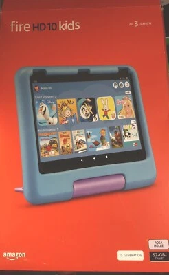 Amazon Fire HD 10 KFTUWI 2023 Kids Edition, 32GB, Wi-Fi, 10,1 Zoll - Rosa (ohne - Bild 1 von 3